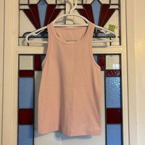 Lululemon Align Waist Length Racerback Pink Tank Top